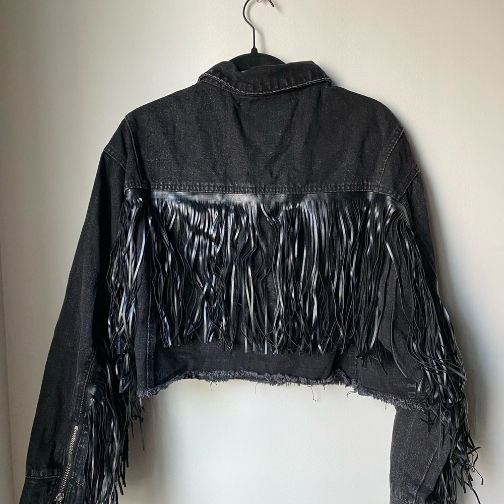 Fringe jacket